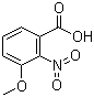 structure of CAS# 4920-80-3, 2-Nitro-3-methoxybenzoic acid;3-Methoxy-2-nitrobenzoic acid