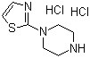1-(2-Thiazolyl)piperazine dihydrochloride molecular structure (CAS 492431-13-7)