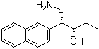 (alphaS,betaR)-beta-氨甲基-alpha-异丙基-2-萘乙醇分子结构 (CAS 492434-69-2)
