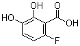 structure of CAS# 492444-05-0, 6-Fluoro-2,3-dihydroxybenzoic acid
