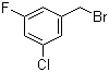 3-氯-5-氟苄溴分子结构 (CAS 493024-39-8)