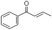 1-苯基-2-丁烯-1-酮分子结构 (CAS 495-41-0)