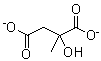 2-甲基苹果酸离子(2-)分子结构 (CAS 4950-63-4)