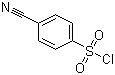 4-Cyanobenzenesulfonyl chloride molecular structure (CAS 49584-26-1)
