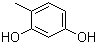 4-甲基-1,3-苯二酚分子结构 (CAS 496-73-1)