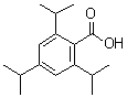 2,4,6-Triisopropylbenzoic acid molecular structure (CAS 49623-71-4)