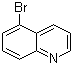 5-溴喹啉分子结构 (CAS 4964-71-0)