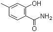 4-甲基水杨酰胺分子结构 (CAS 49667-22-3)