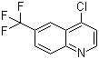 4-Chloro-6-(trifluoromethyl)quinoline molecular structure (CAS 49713-56-6)