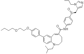 Cenicriviroc molecular structure (CAS 497223-25-3)