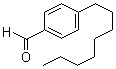 structure of CAS# 49763-66-8, 4-Octylbenzaldehyde;p-Octylbenzaldehyde