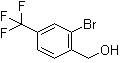 structure of CAS# 497959-33-8, 2-Bromo-4-(trifluoromethyl)benzenemethanol;[2-Bromo-4-(trifluoromethyl)phenyl]methanol