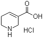 结构式 CAS# 498-96-4, 1,2,5,6-四氢吡啶-3-羧酸盐酸盐