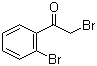 2-Bromophenacyl bromide molecular structure (CAS 49851-55-0)