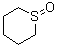 Tetrahydro-2H-thiopyran-1-one molecular structure (CAS 4988-34-5)