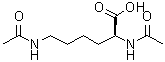 N2,N6-二乙酰基-L-赖氨酸分子结构 (CAS 499-86-5)
