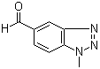 结构式 CAS# 499770-67-1, 1-甲基-1H-苯并三唑-5-甲醛