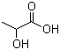 structure of CAS# 50-21-5, Lactic acid ;DL-Lactic acid; 2-Hydroxypropanoic acid