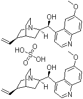 Quinidine sulfate molecular structure (CAS 50-54-4)