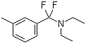 N,N-Diethyl-alpha,alpha-difluoro-3-methylbenzylamine molecular structure (CAS 500131-50-0)