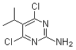 2-Amino-4,6-dichloro-5-isopropylpyrimidine molecular structure (CAS 500161-46-6)