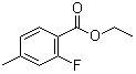 2-Fluoro-4-methylbenzoic acid ethyl ester molecular structure (CAS 500579-61-3)