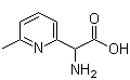 alpha-Amino-6-methyl-2-pyridineacetic acid molecular structure (CAS 500755-91-9)