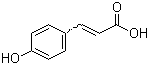 structure of CAS# 501-98-4, 4-Hydroxycinnamic acid;p-Coumaric acid