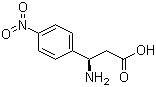(R)-3-Amino-3-(4-nitrophenyl)propanoic acid molecular structure (CAS 501120-99-6)