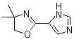 4,5-二氢-2-(1H-咪唑-5-基)-4,4-二甲基噁唑分子结构 (CAS 501660-53-3)
