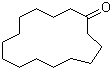 环十五烷酮分子结构 (CAS 502-72-7)