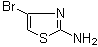 4-溴-2-噻唑胺分子结构 (CAS 502145-18-8)
