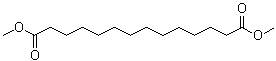 Tetradecanedioic acid dimethyl ester molecular structure (CAS 5024-21-5)