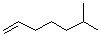 6-Methyl-1-heptene molecular structure (CAS 5026-76-6)