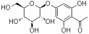 Phloroacetophenone 4-O-beta-D-glucopyranoside molecular structure (CAS 5027-30-5)