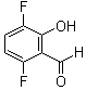 3,6-Difluoro-2-hydroxybenzaldehyde molecular structure (CAS 502762-92-7)