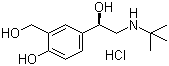 Levalbuterol hydrochloride molecular structure (CAS 50293-90-8)