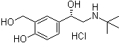 (S)-Salbutamol hydrochloride molecular structure (CAS 50293-91-9)