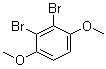 2,3-Dibromo-1,4-dimethoxybenzene molecular structure (CAS 5030-61-5)