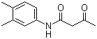 结构式 CAS# 50334-96-8, N-(3,4-二甲基苯基)-3-氧代丁酰胺