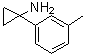 1-(3-Methylphenyl)cyclopropanamine molecular structure (CAS 503417-30-9)