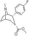 (1R,2S,3S,5S)-3-(4-Fluorophenyl)-8-methyl-8-azabicyclo[3.2.1]octane-2-carboxylic acid methyl ester molecular structure (CAS 50370-56-4)