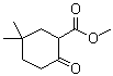 结构式 CAS# 50388-51-7, 5,5-二甲基-2-氧代环己甲酸甲酯