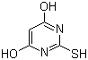 structure of CAS# 504-17-6, 4,6-Dihydroxy-2-mercaptopyrimidine;2-Thiobarbituric acid; 4,6-Dihydroxypyrimidine-2-thiol