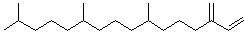 2-(4,8,12-Trimethyltridecyl)buta-1,3-diene molecular structure (CAS 504-96-1)