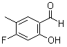4-Fluoro-2-hydroxy-5-methylbenzaldehyde molecular structure (CAS 504414-06-6)