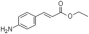 4-氨基肉桂酸乙酯分子结构 (CAS 5048-82-8)