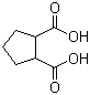 structure of CAS# 50483-99-3, 1,2-Cyclopentanedicarboxylic acid;NSC 139994