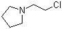 结构式 CAS# 5050-41-9, N-(2-氯乙基)吡咯烷