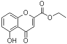 5-Hydroxy-4-oxo-4H-1-benzopyran-2-carboxylic acid ethyl ester molecular structure (CAS 50521-64-7)